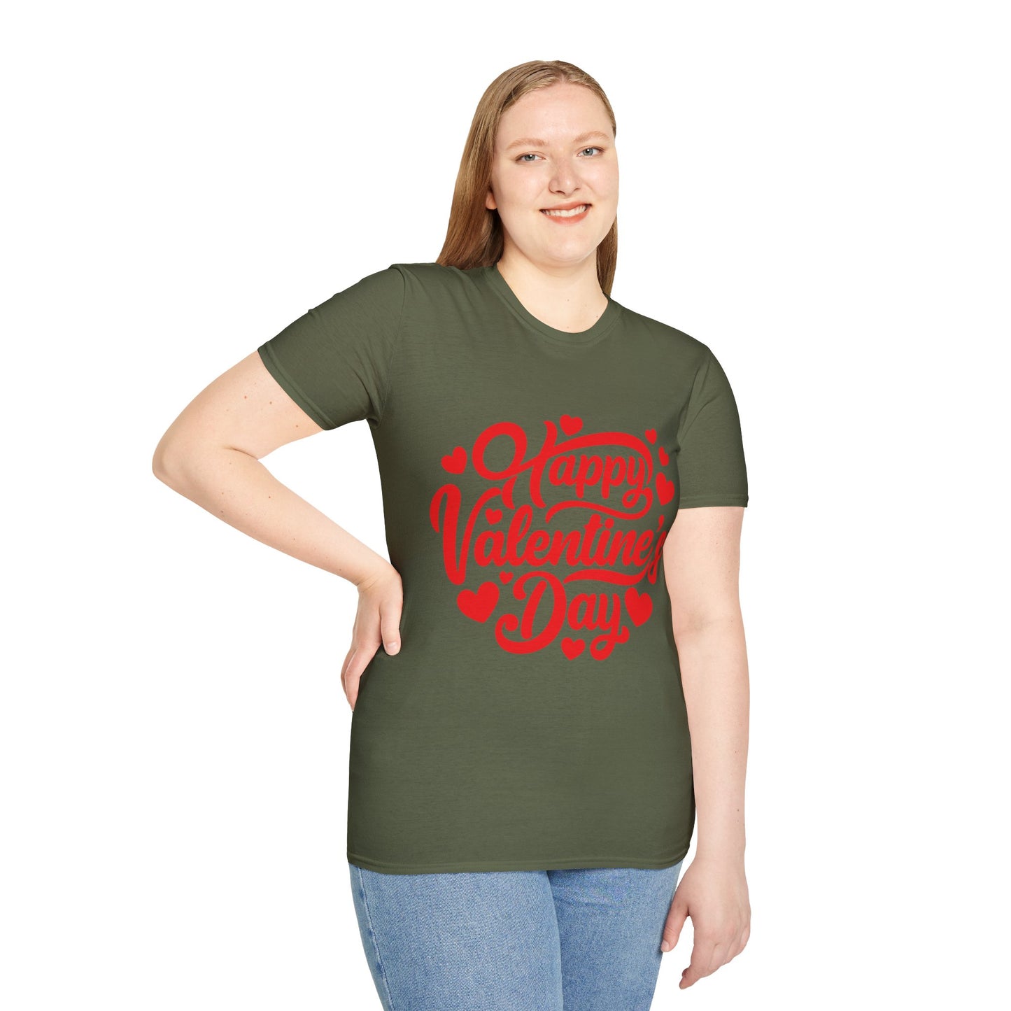 Unisex Softstyle T-Shirt - Happy Valentine's Day