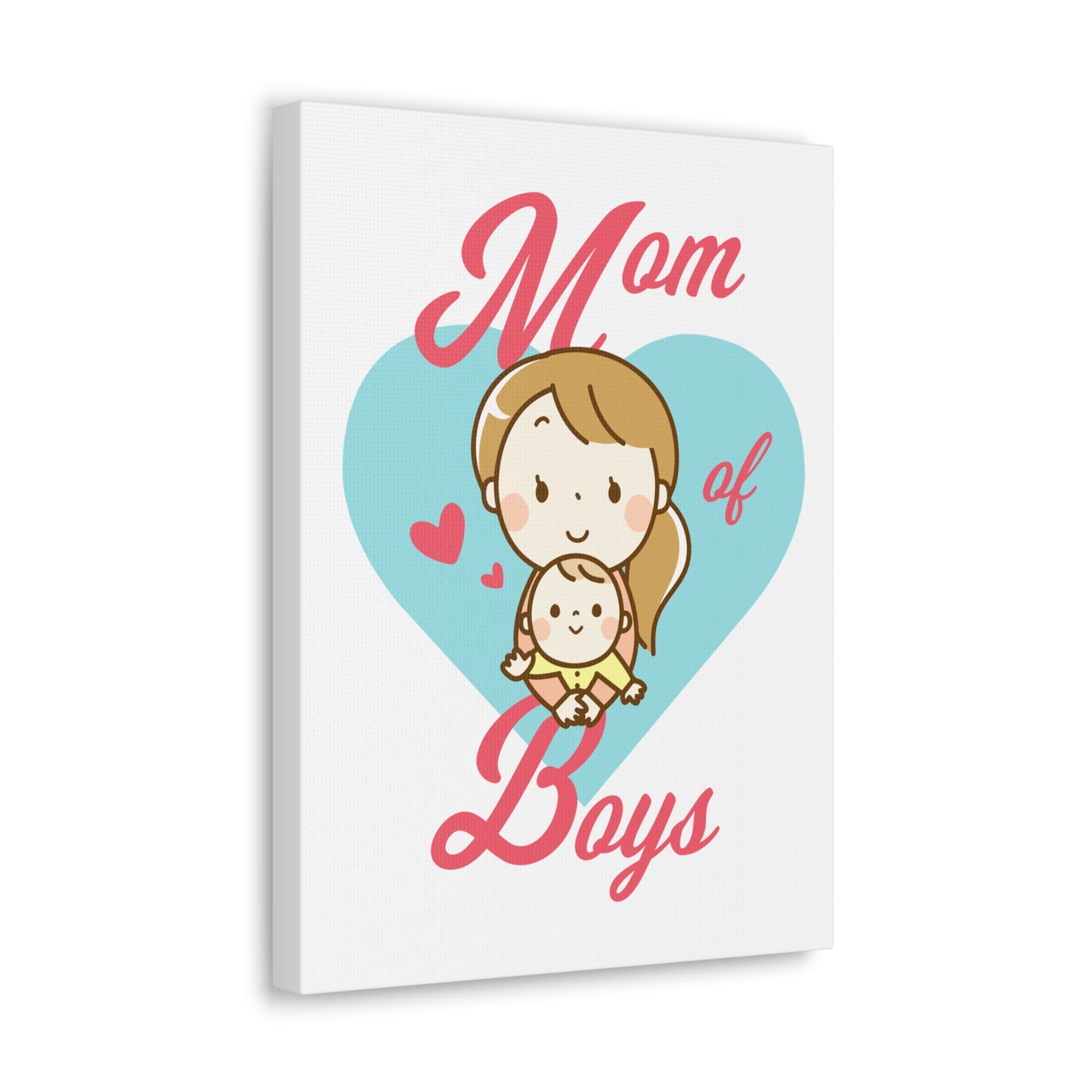 Mom of Boys Wall Art - Cute Nursery Decor