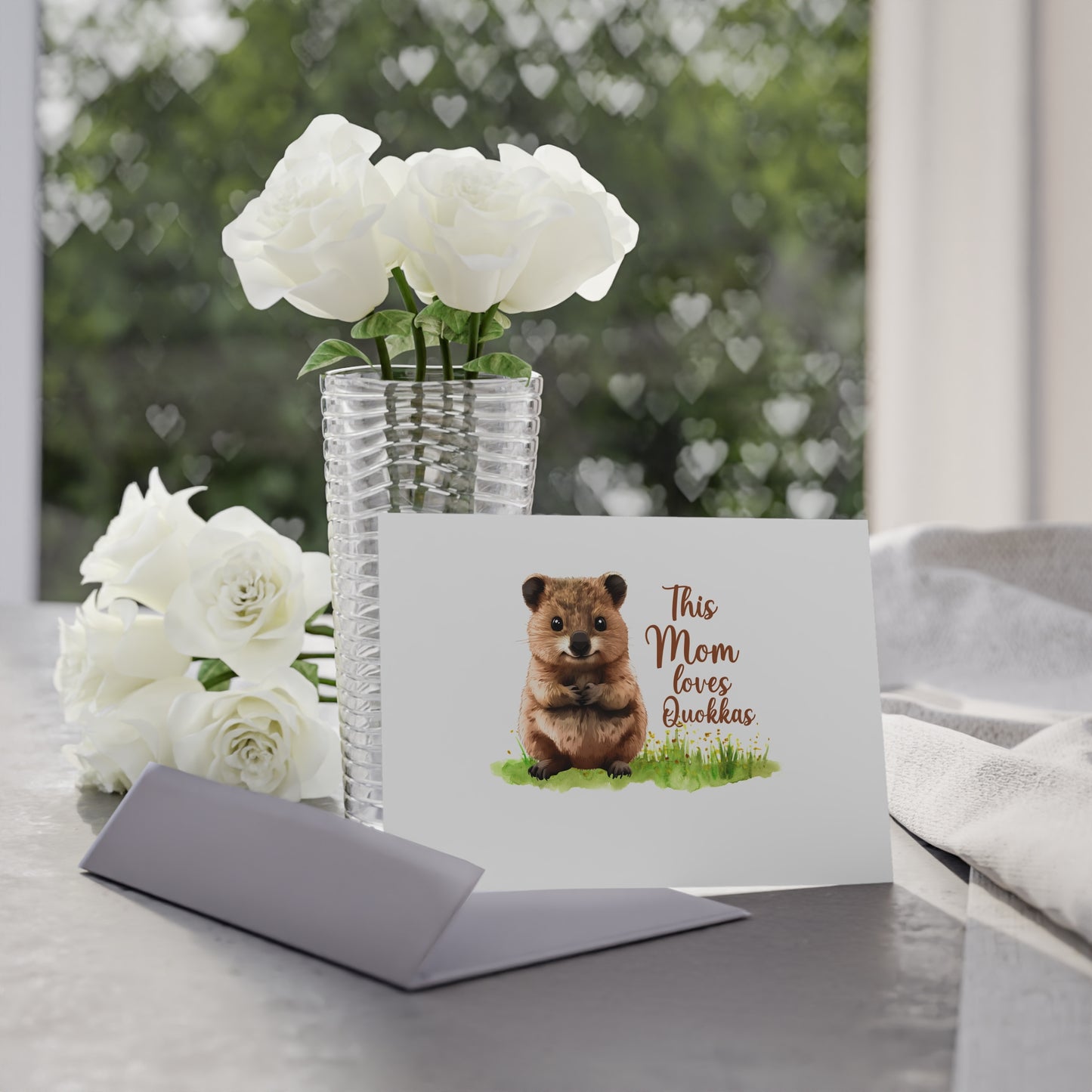 Whimsical Quokka Holiday Cards - Perfect for Moms