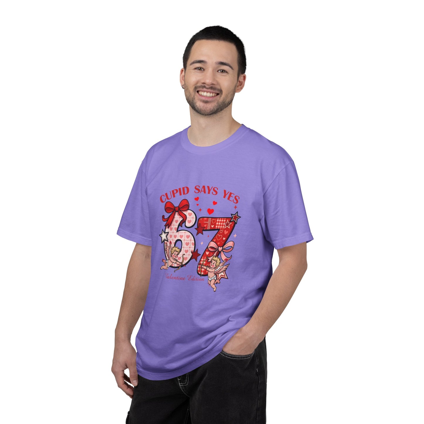 Valentine’s Cupid Says Yes 67 T-Shirt
