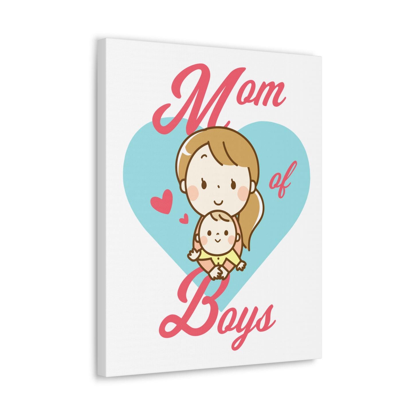Mom of Boys Wall Art - Cute Nursery Decor
