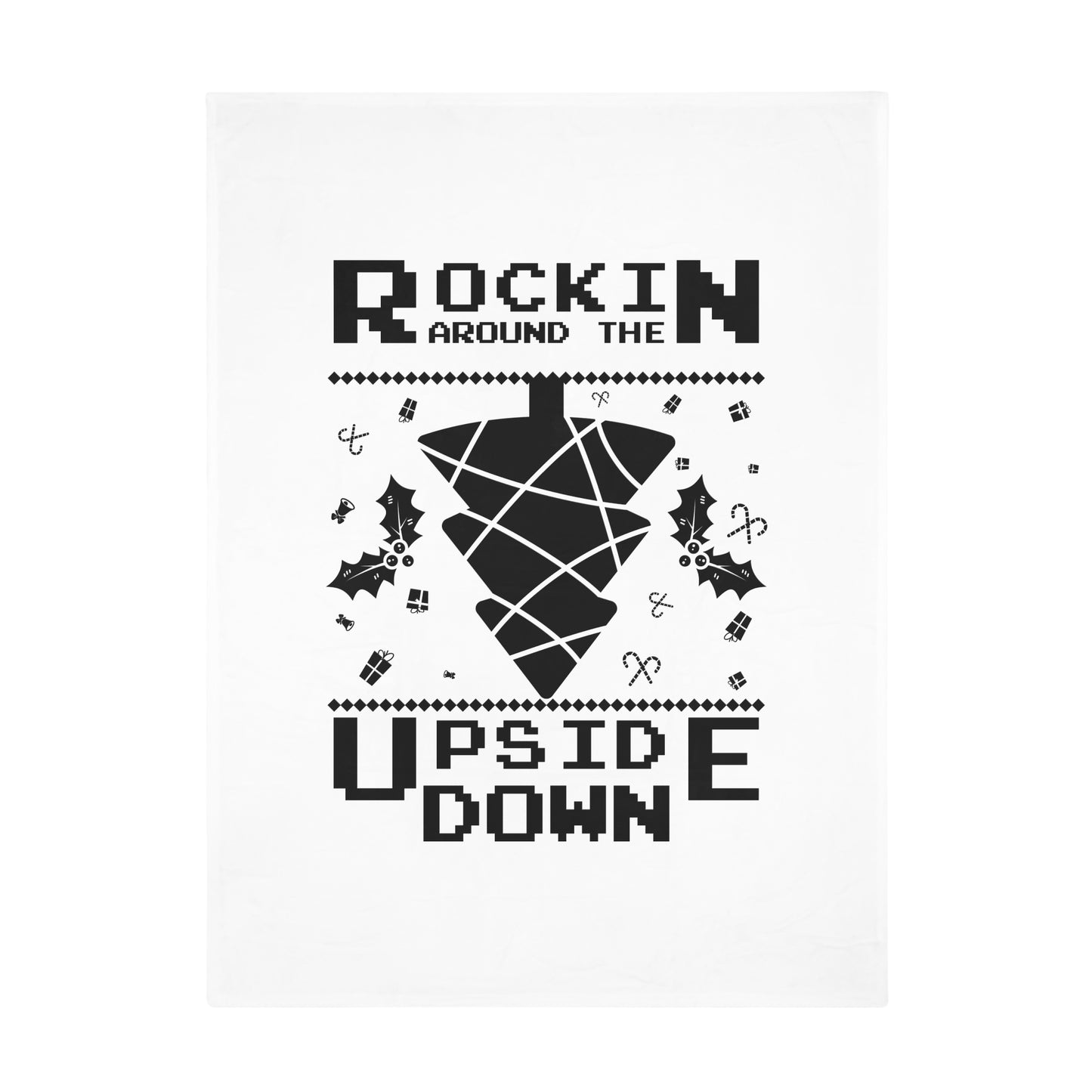 You + Me + Wine = Happy Plush Fleece Blanket — Romantic Wine Lover Throw