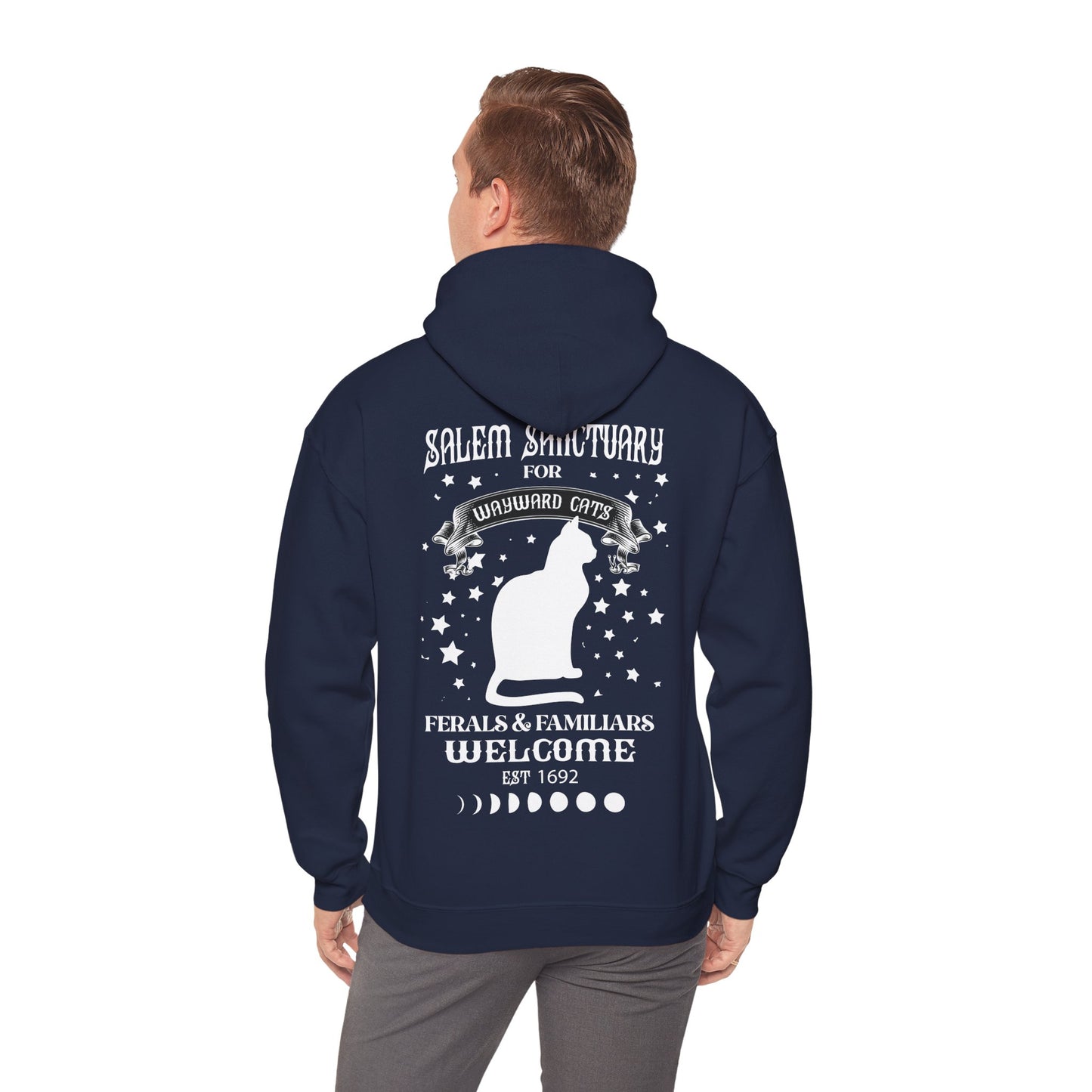 Unisex Heavy Blend™ Hooded Sweatshirt - Wayward Cat