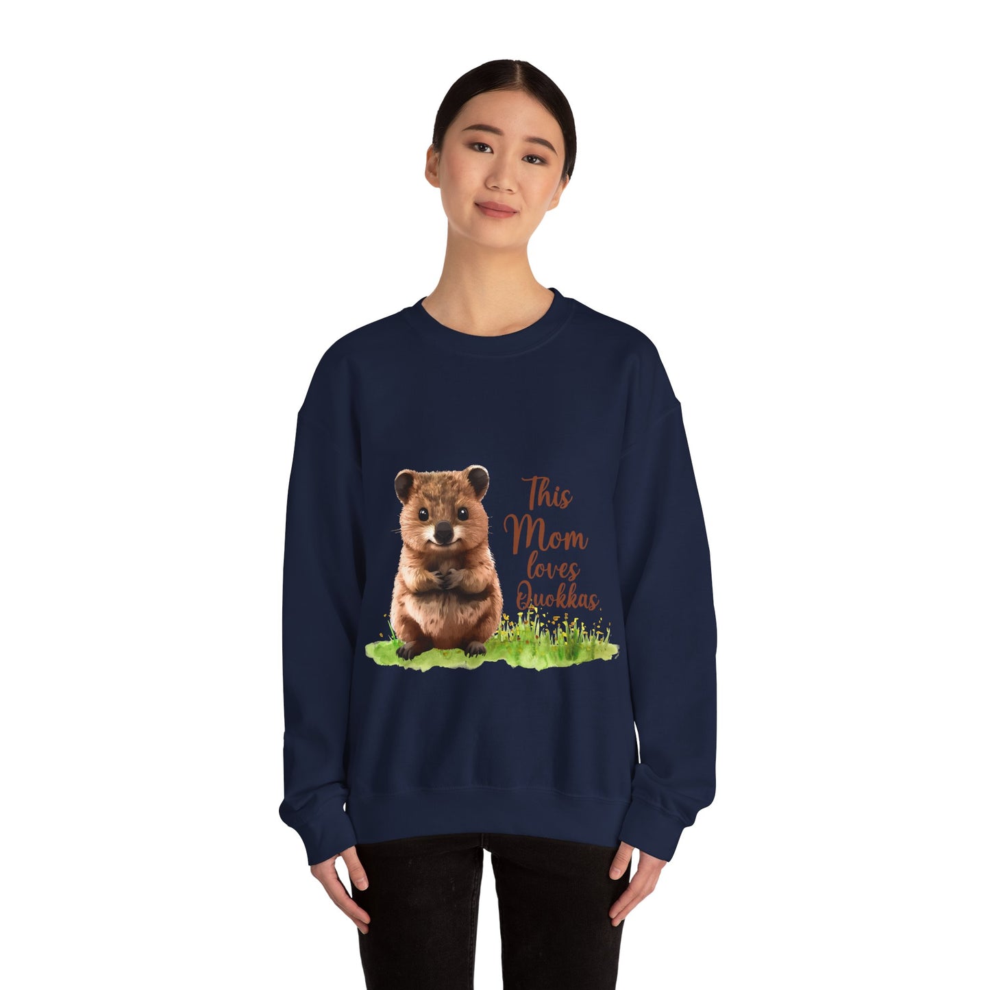 Cute Quokka Unisex Crewneck Sweatshirt