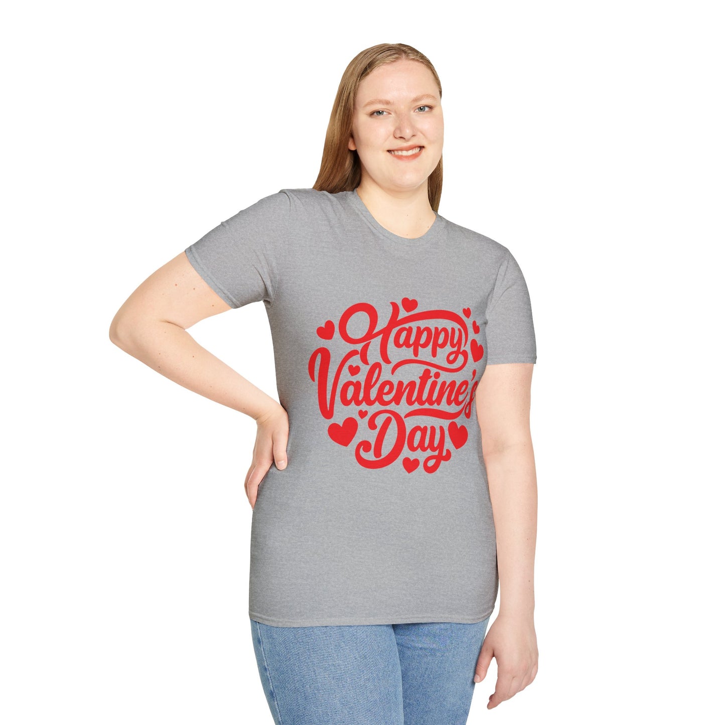 Unisex Softstyle T-Shirt - Happy Valentine's Day