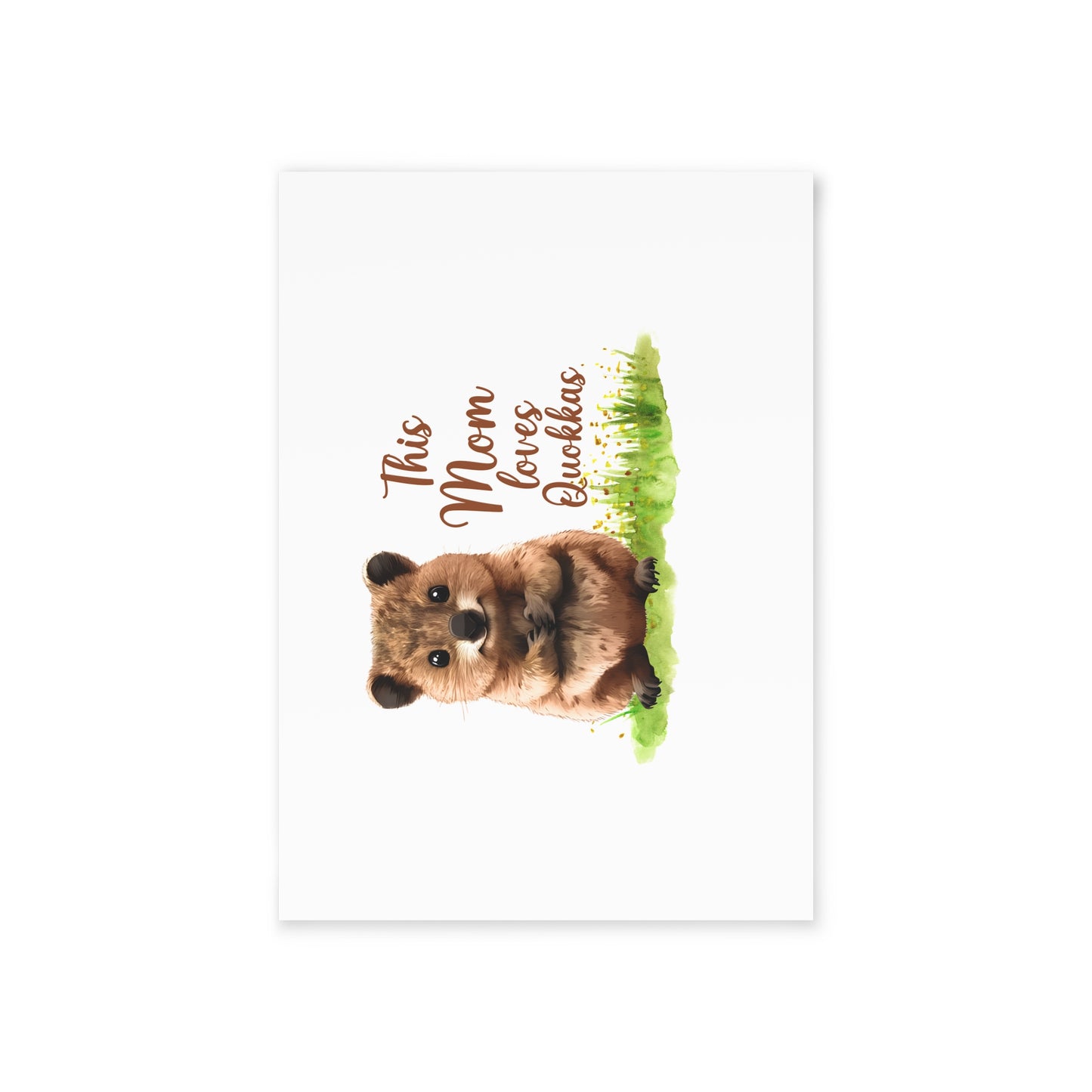 Whimsical Quokka Holiday Cards - Perfect for Moms