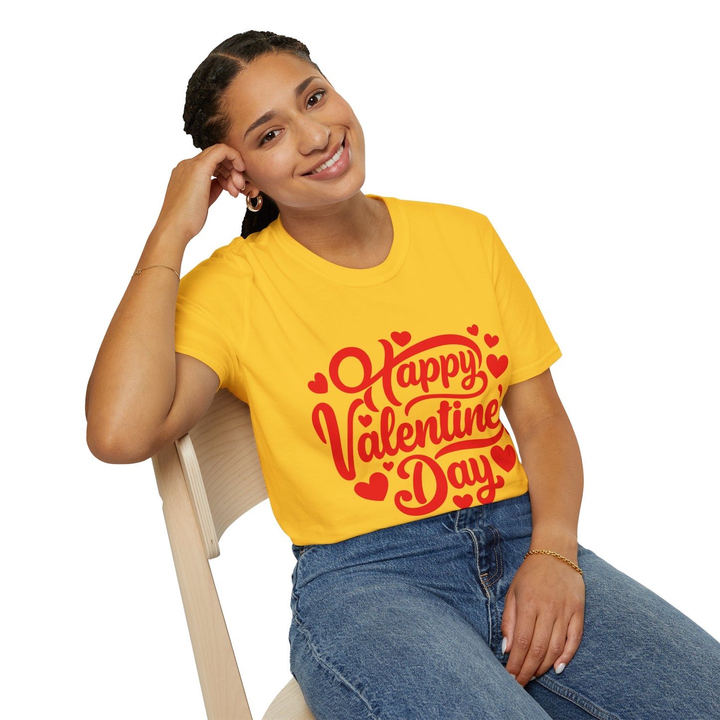 Unisex Softstyle T-Shirt - Happy Valentine's Day