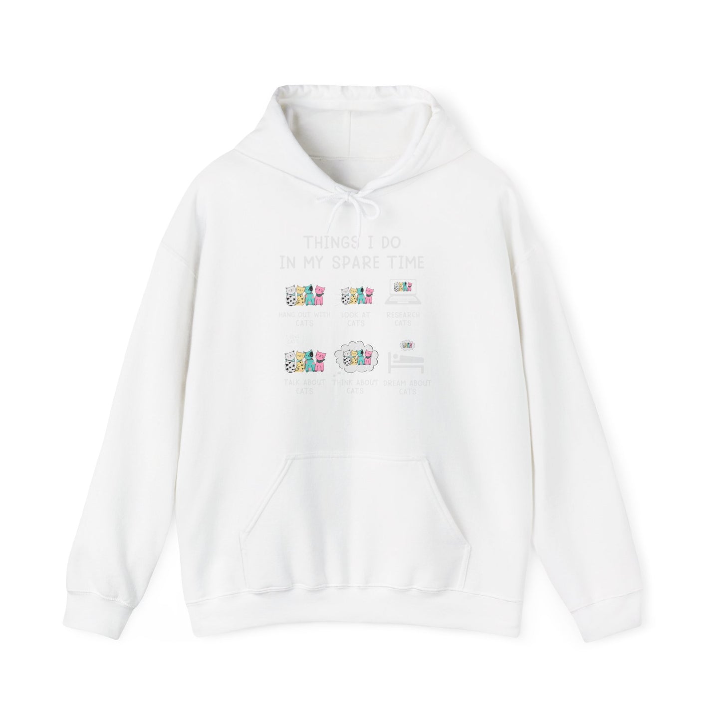 Kit-Tea Cat Hoodie — Cute Cat in Teacup Graphic Sweatshirt