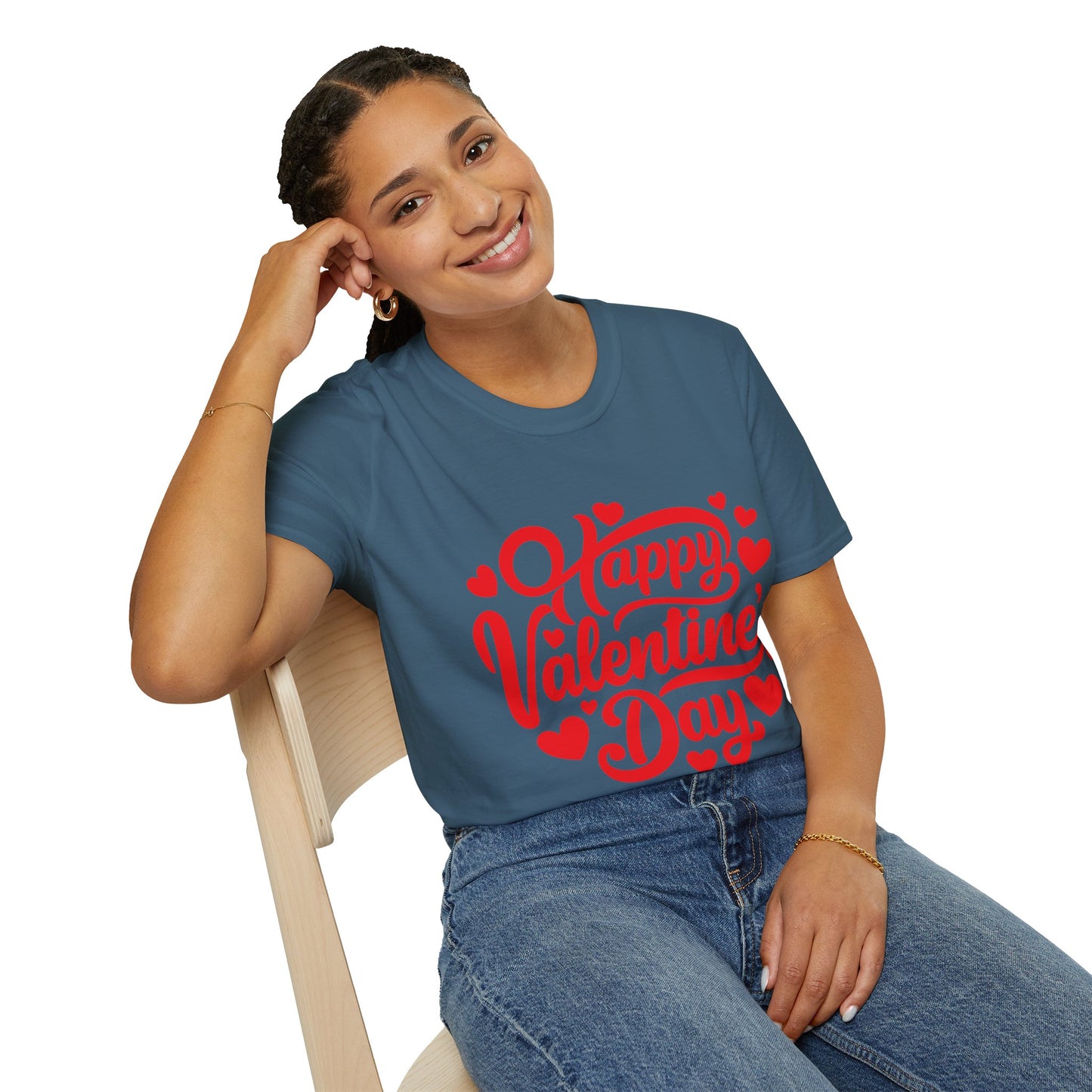 Unisex Softstyle T-Shirt - Happy Valentine's Day