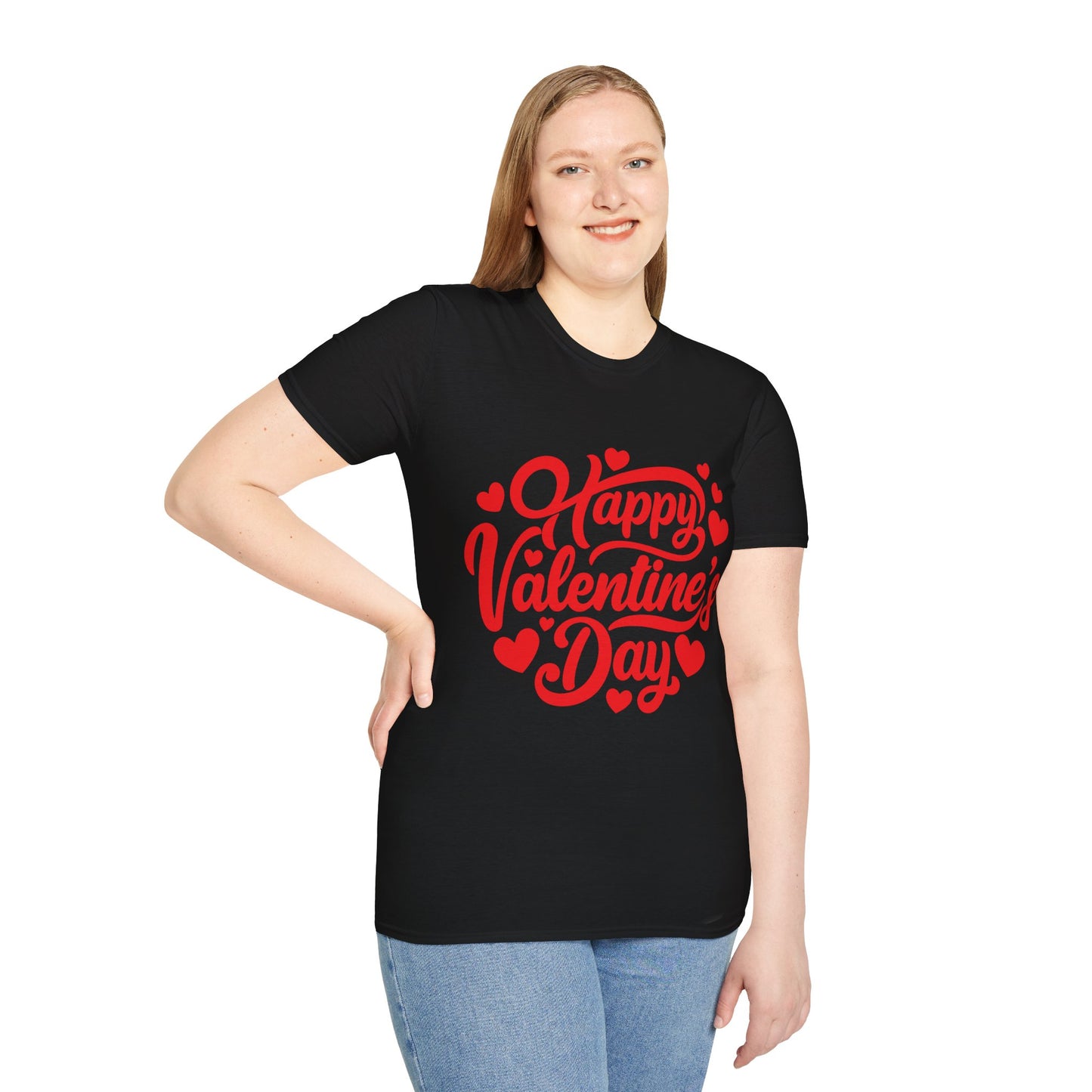 Unisex Softstyle T-Shirt - Happy Valentine's Day