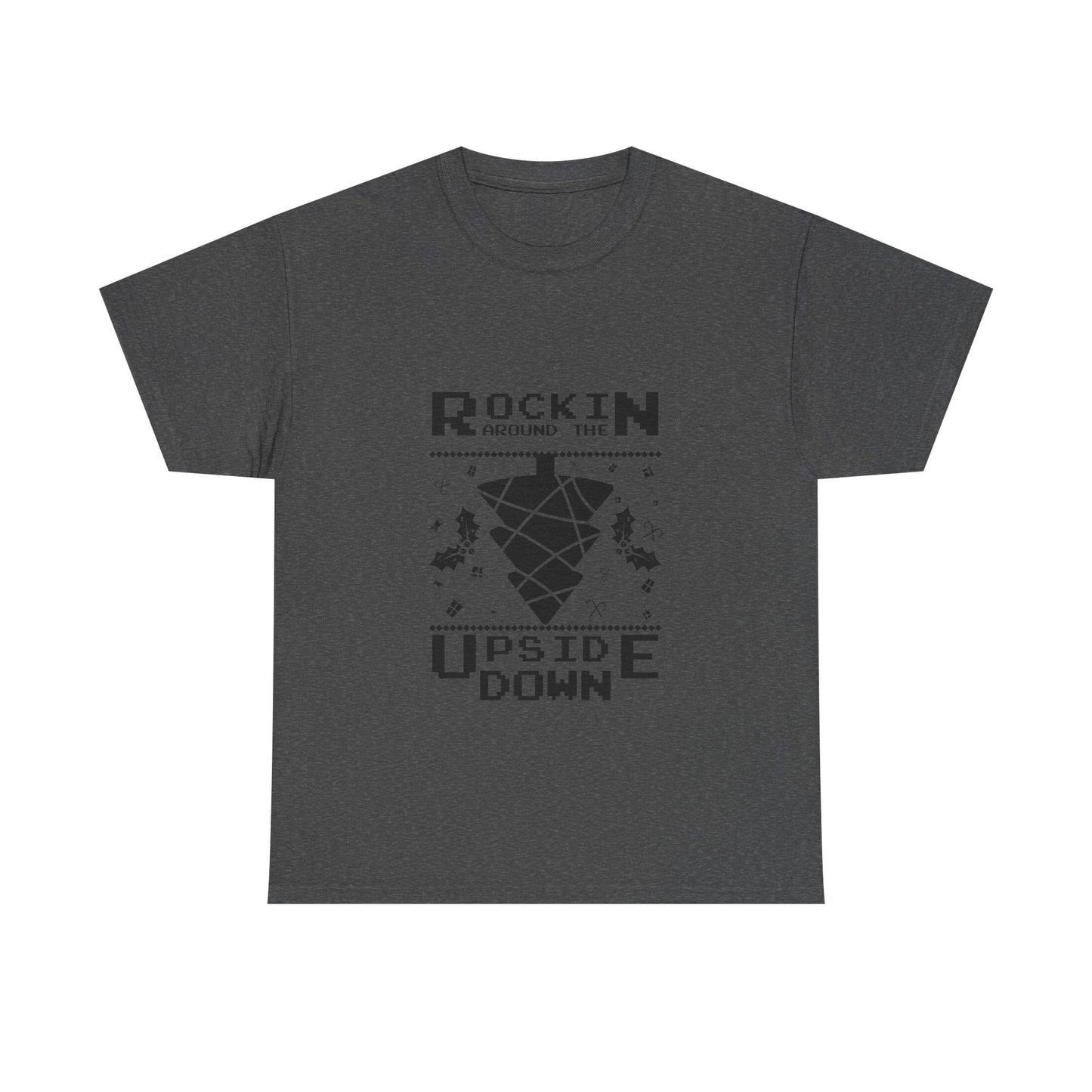 T-Shirt — "Rockin’ Around the Upside Down" Stranger Things Inspired Graphic Tee