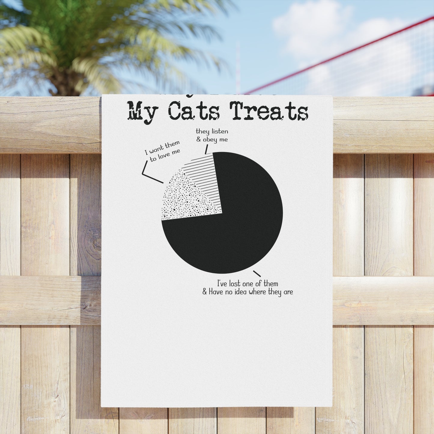 Cat Lovers Beach Towels - Funny Summer Essentials