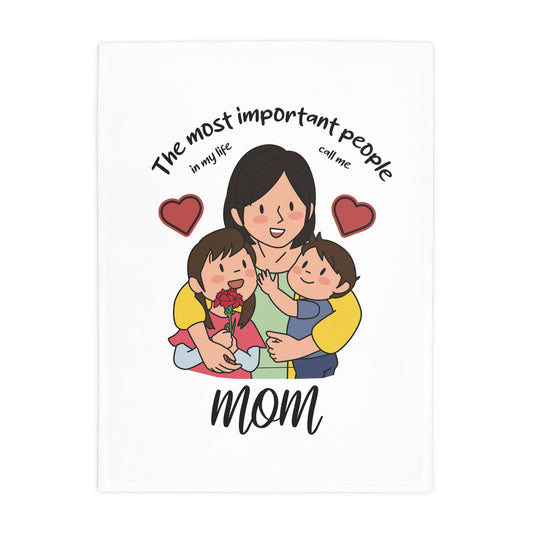 Family Fleece Throw - Heartwarming Blanket