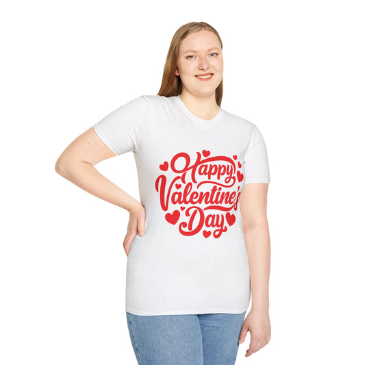 Unisex Softstyle T-Shirt - Happy Valentine's Day