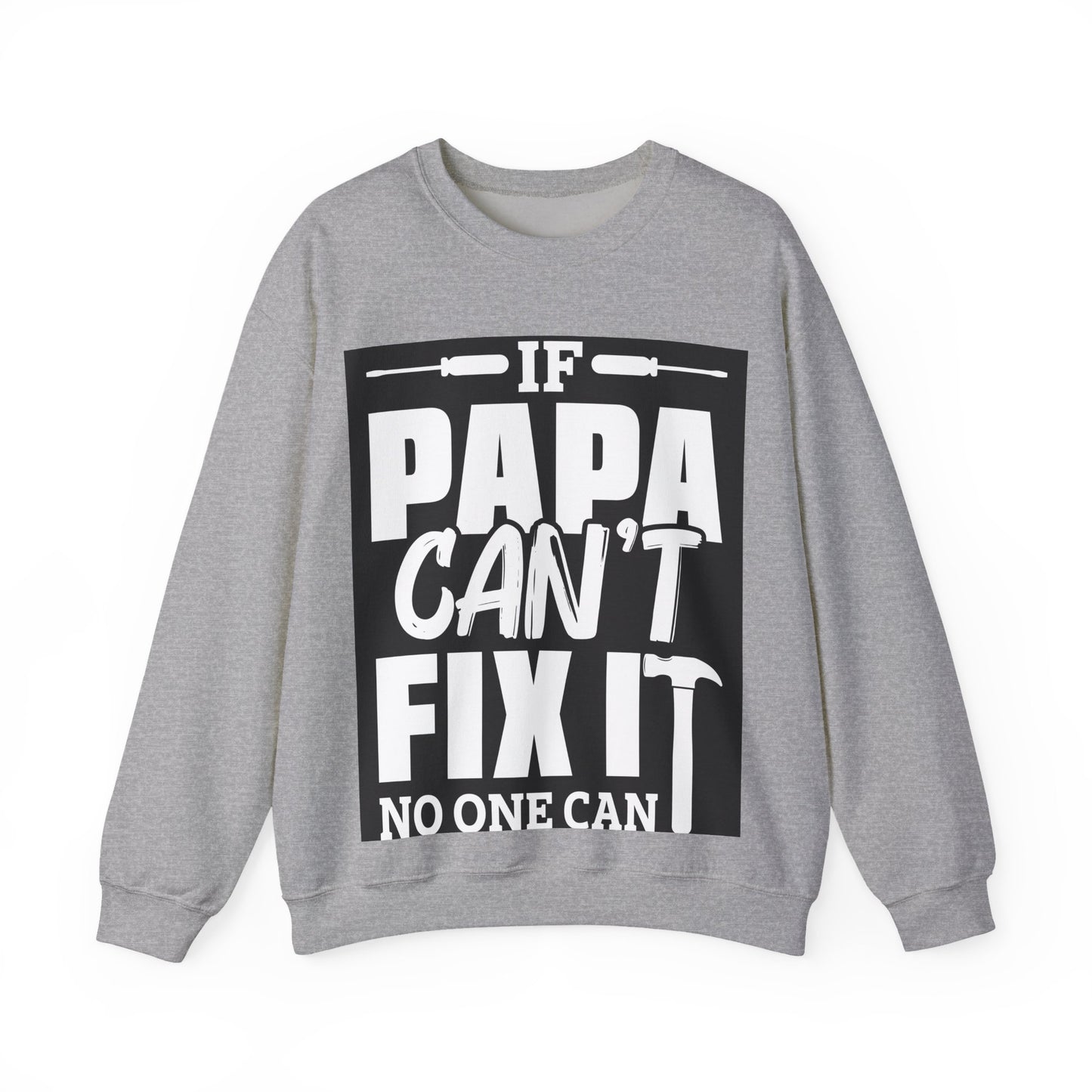 Funny Papa Crewneck Sweatshirt