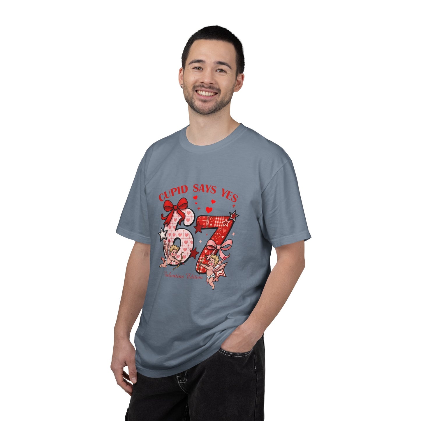 Valentine’s Cupid Says Yes 67 T-Shirt