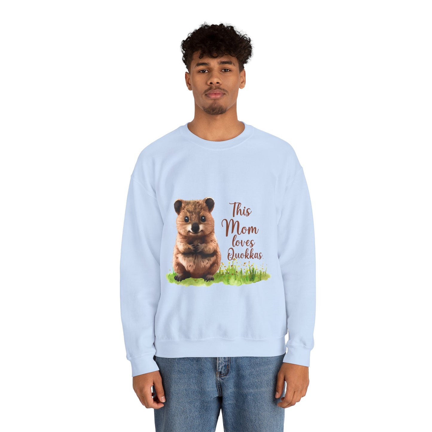 Cute Quokka Unisex Crewneck Sweatshirt