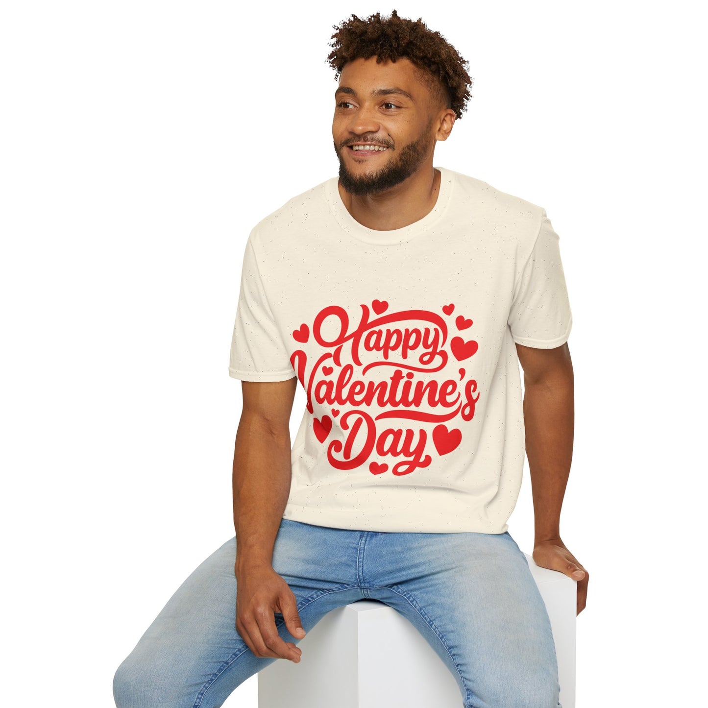 Unisex Softstyle T-Shirt - Happy Valentine's Day