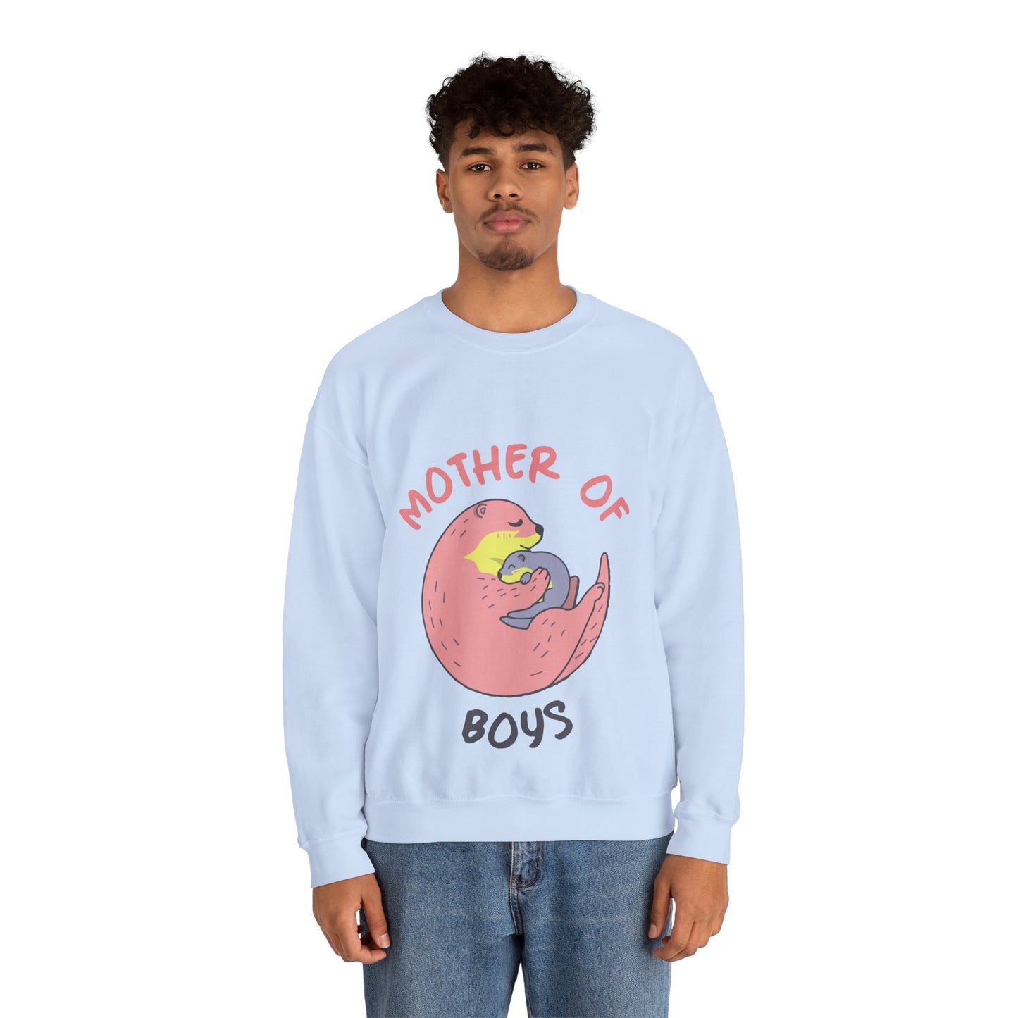 Mother of Boys Sweatshirt - Unisex Heavy Blend
