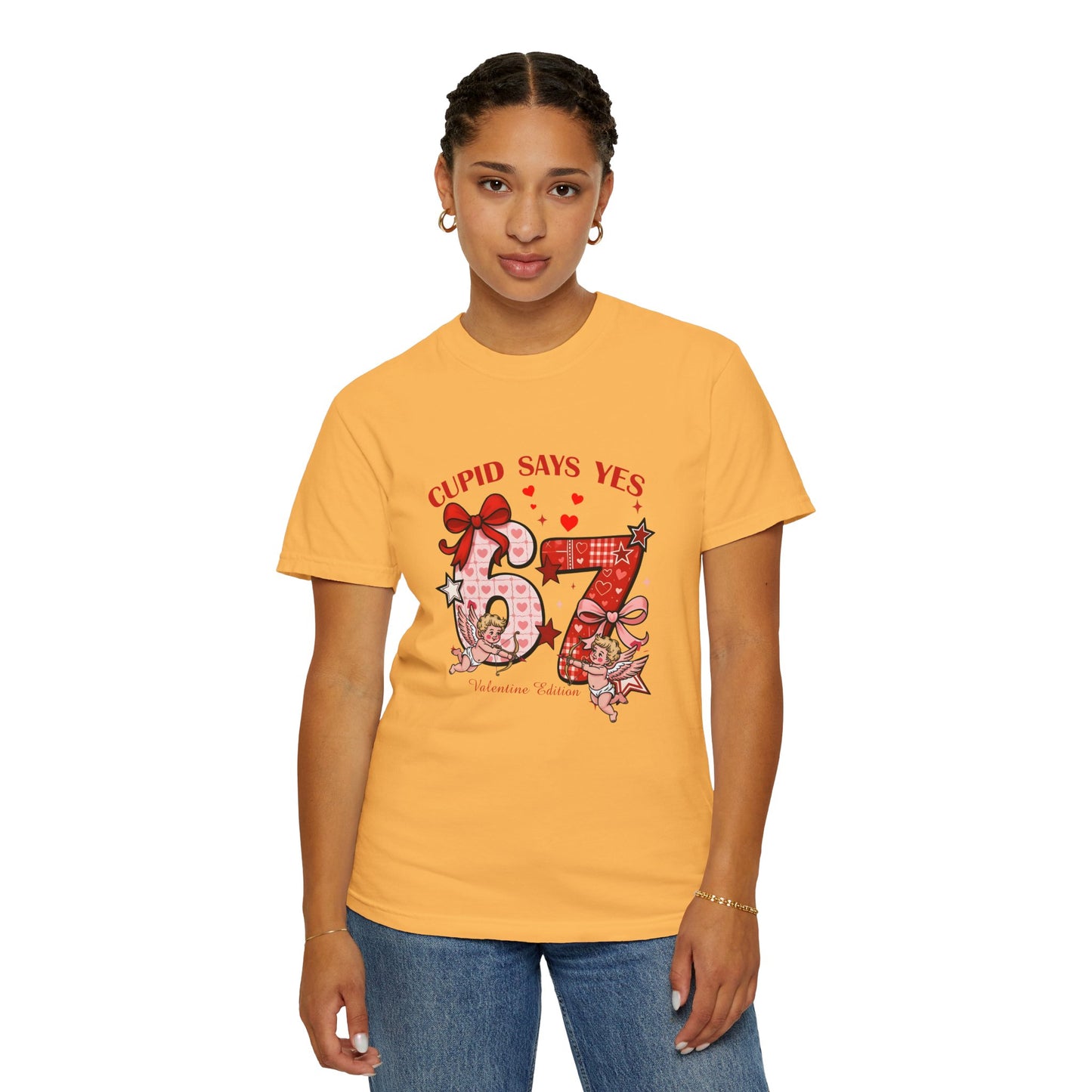 Valentine’s Cupid Says Yes 67 T-Shirt