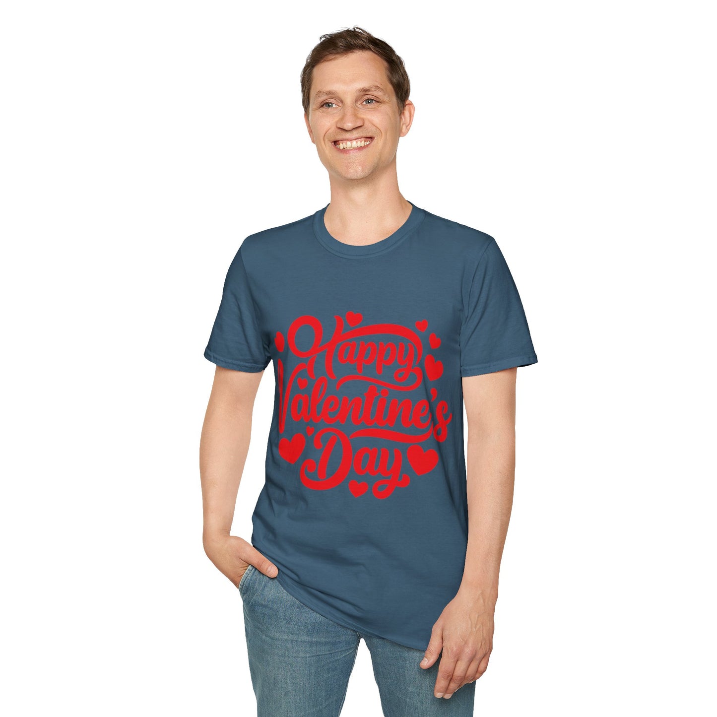 Unisex Softstyle T-Shirt - Happy Valentine's Day