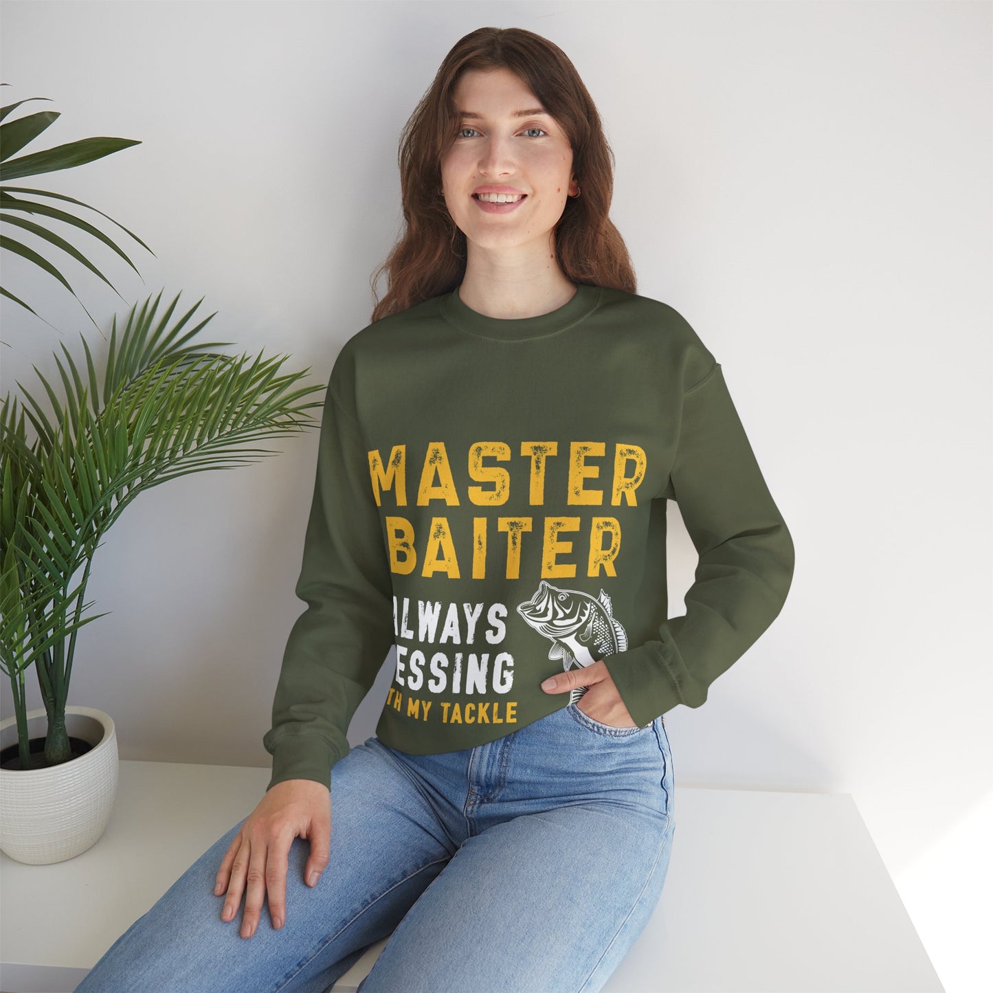 Master Baiter Fishing Sweatshirt