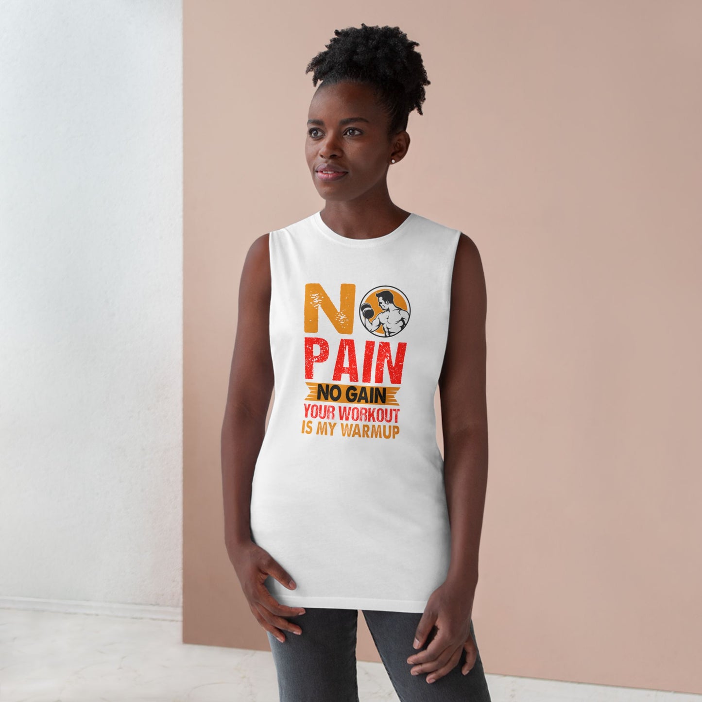 Unisex Workout Tank Top | No Pain No Gain