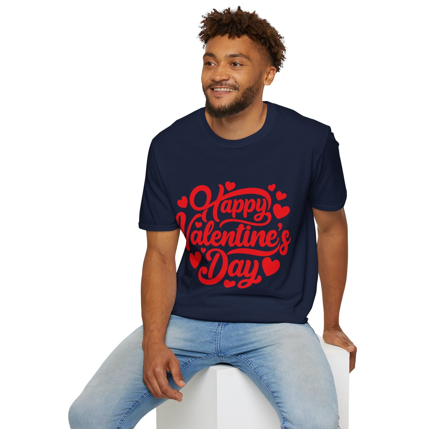 Unisex Softstyle T-Shirt - Happy Valentine's Day