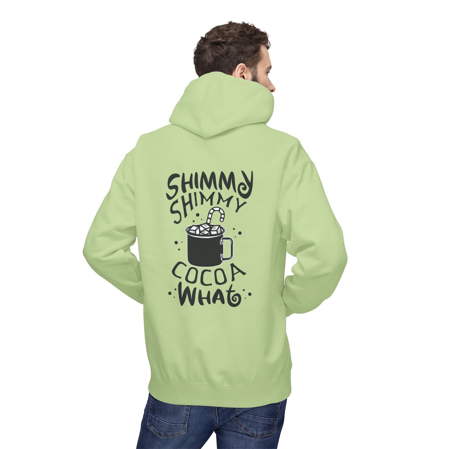 Shimmy Shimmy Cocoa What Hoodie – Cozy Hot Chocolate Graphic Hoodie