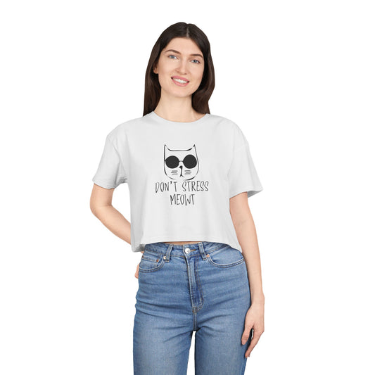 Cute Tea Lover Women's Crop Tee