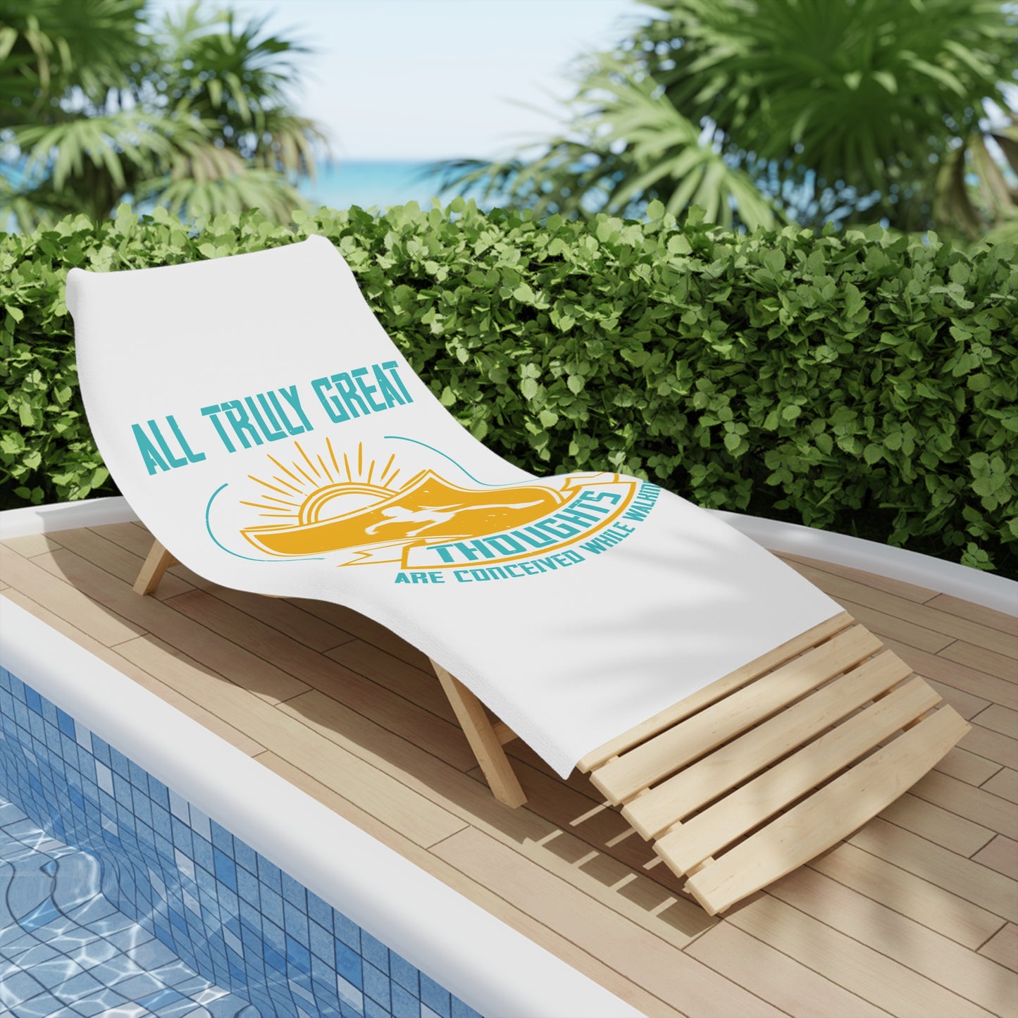 Inspirational Beach Towels - Beach Accessory for Mindfulness
