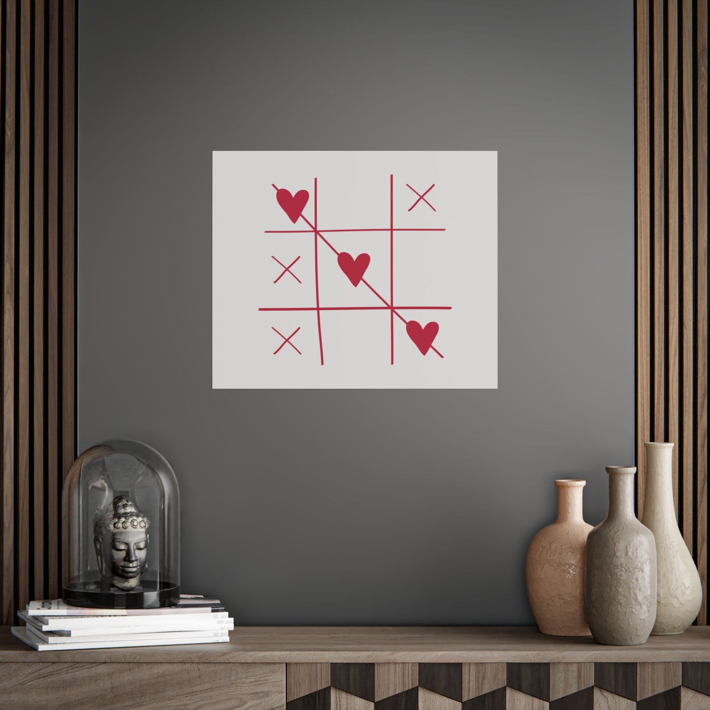 Love Tic-Tac-Toe Poster