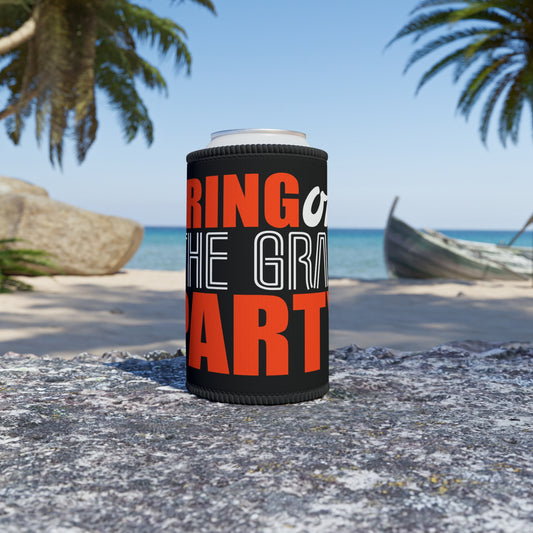 Stubby Cooler – "Beer Call" Can Cooler (Funny Mobile Incoming Beer Design)