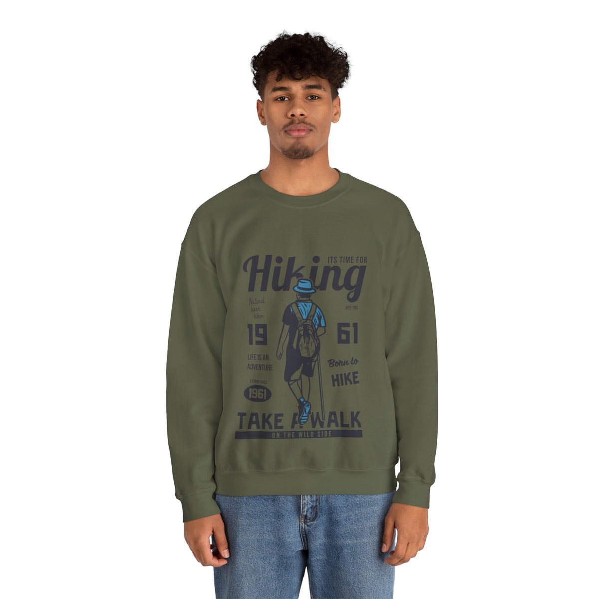 Vintage Hiking Adventure Sweatshirt