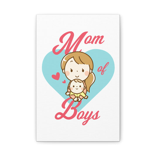 Mom of Boys Wall Art - Cute Nursery Decor