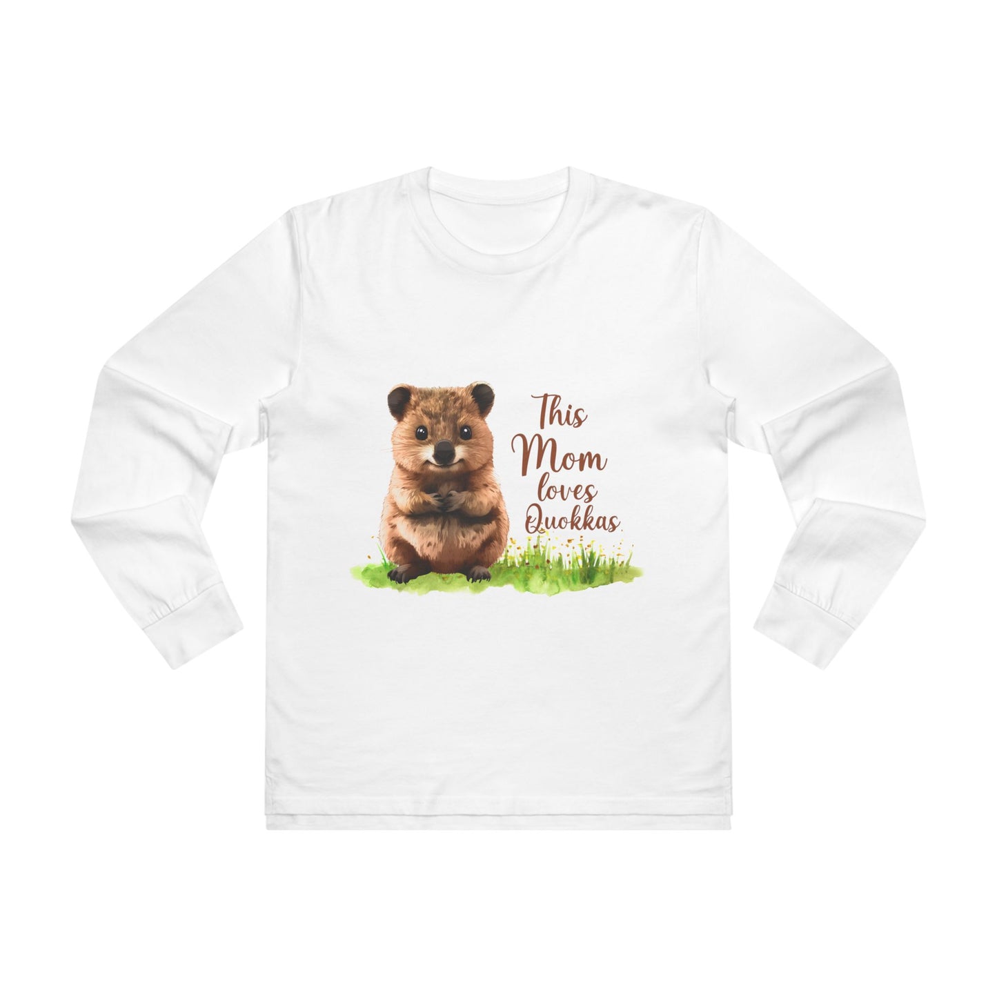 Cute Quokka Love Longsleeve Tee for Moms