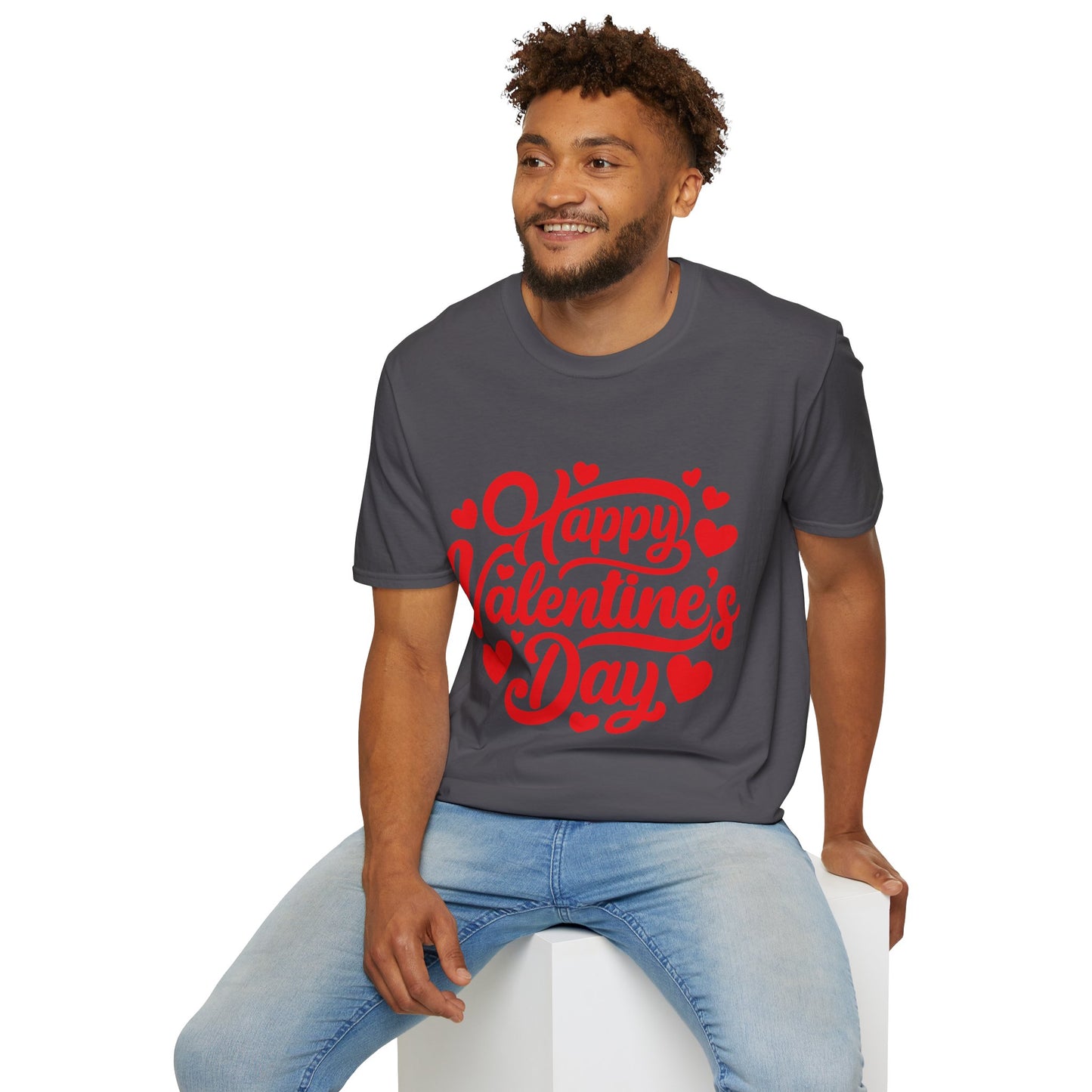 Unisex Softstyle T-Shirt - Happy Valentine's Day
