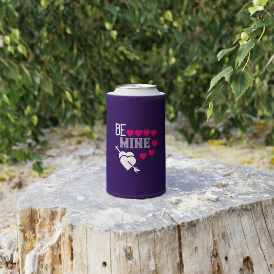 Stubby Cooler - "Be Mine" Valentine's Heart Can Koozie