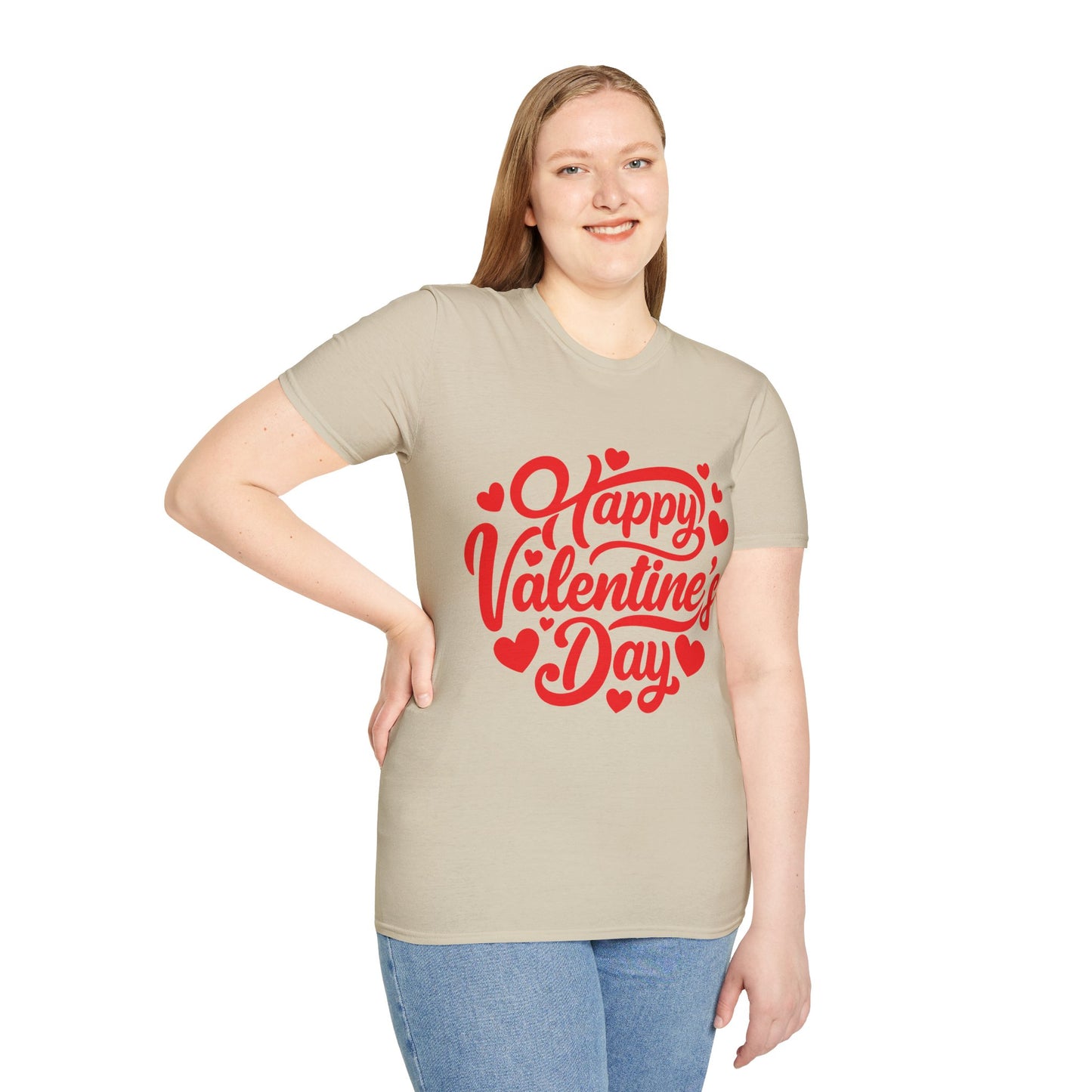 Unisex Softstyle T-Shirt - Happy Valentine's Day