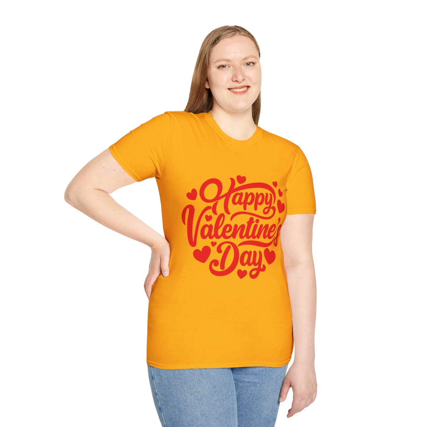 Unisex Softstyle T-Shirt - Happy Valentine's Day