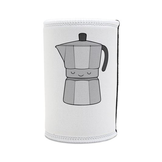 Stubby Cooler - Cute Moka Pot Can Koozie (Coffee Lover Stubby Holder)