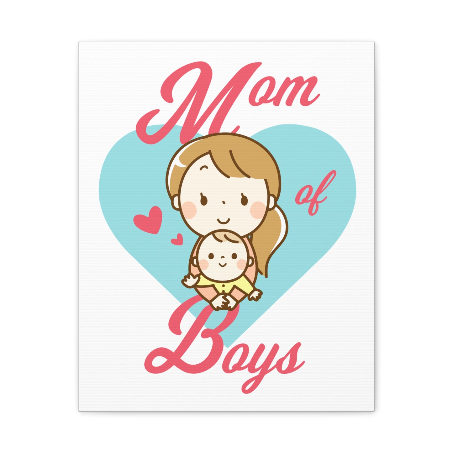 Mom of Boys Wall Art - Cute Nursery Decor