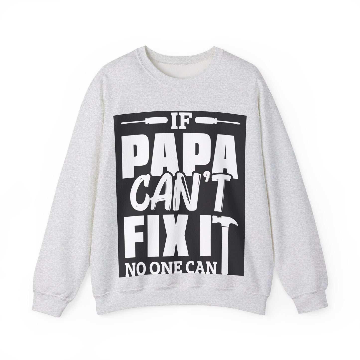 Funny Papa Crewneck Sweatshirt