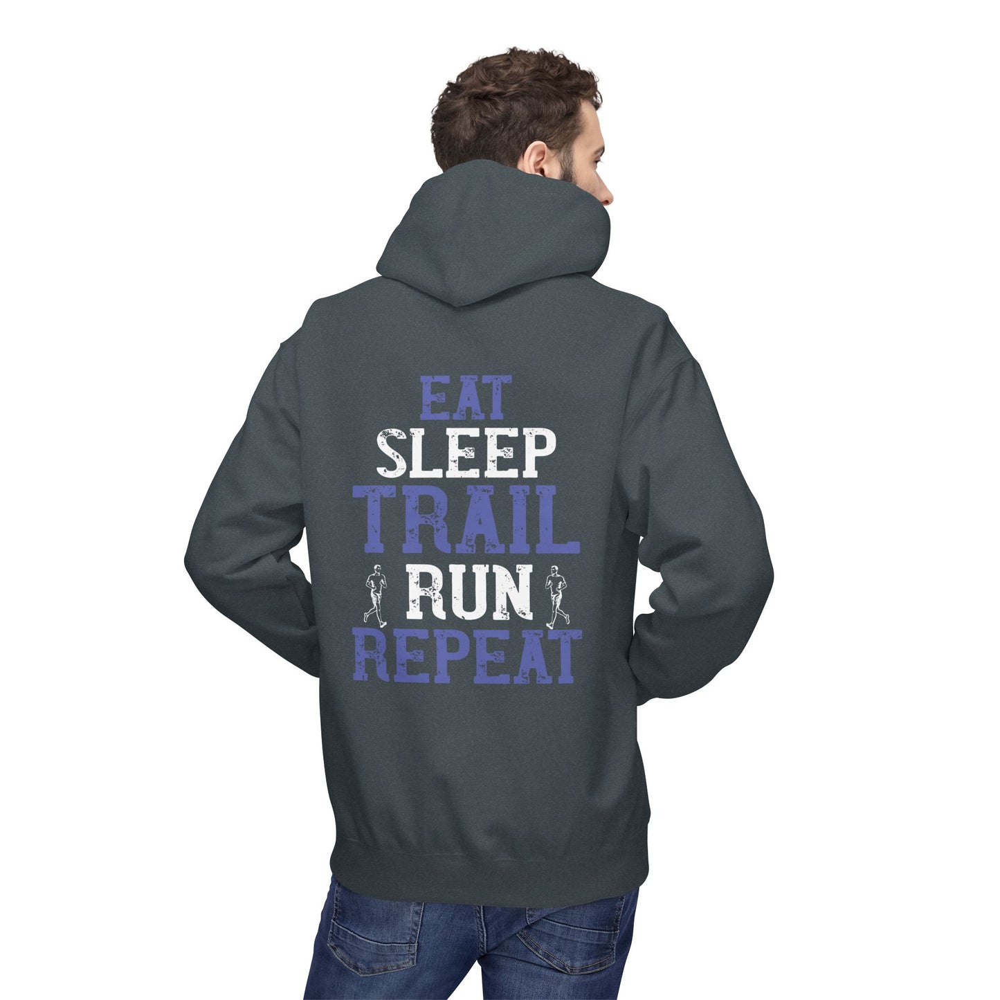 Trail Runner Fleece Hoodie - Perfect for Sports Enthusiasts