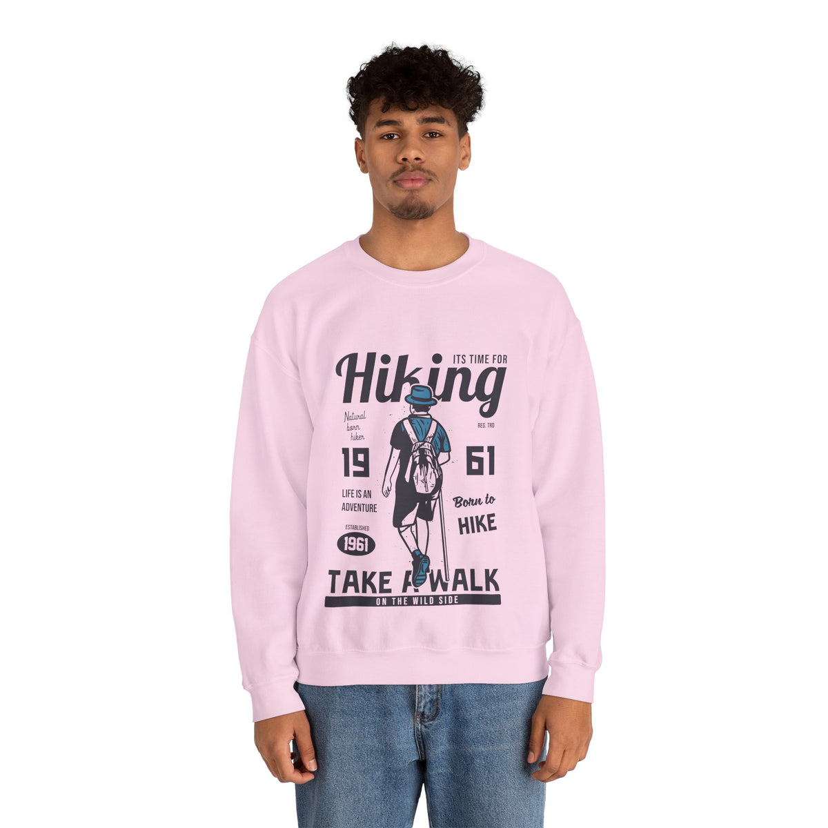 Vintage Hiking Adventure Sweatshirt