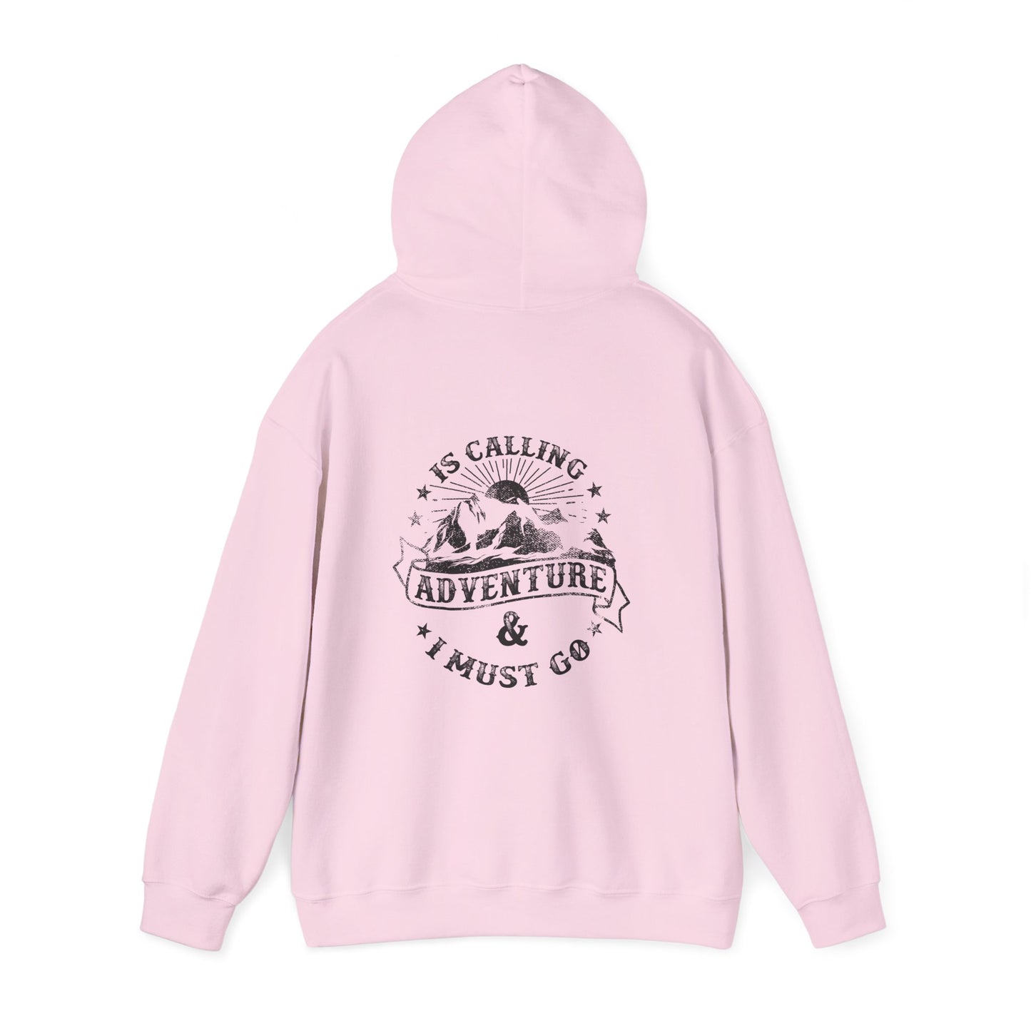 Adventure Awaits Unisex Hooded Sweatshirt for Outdoor Lovers