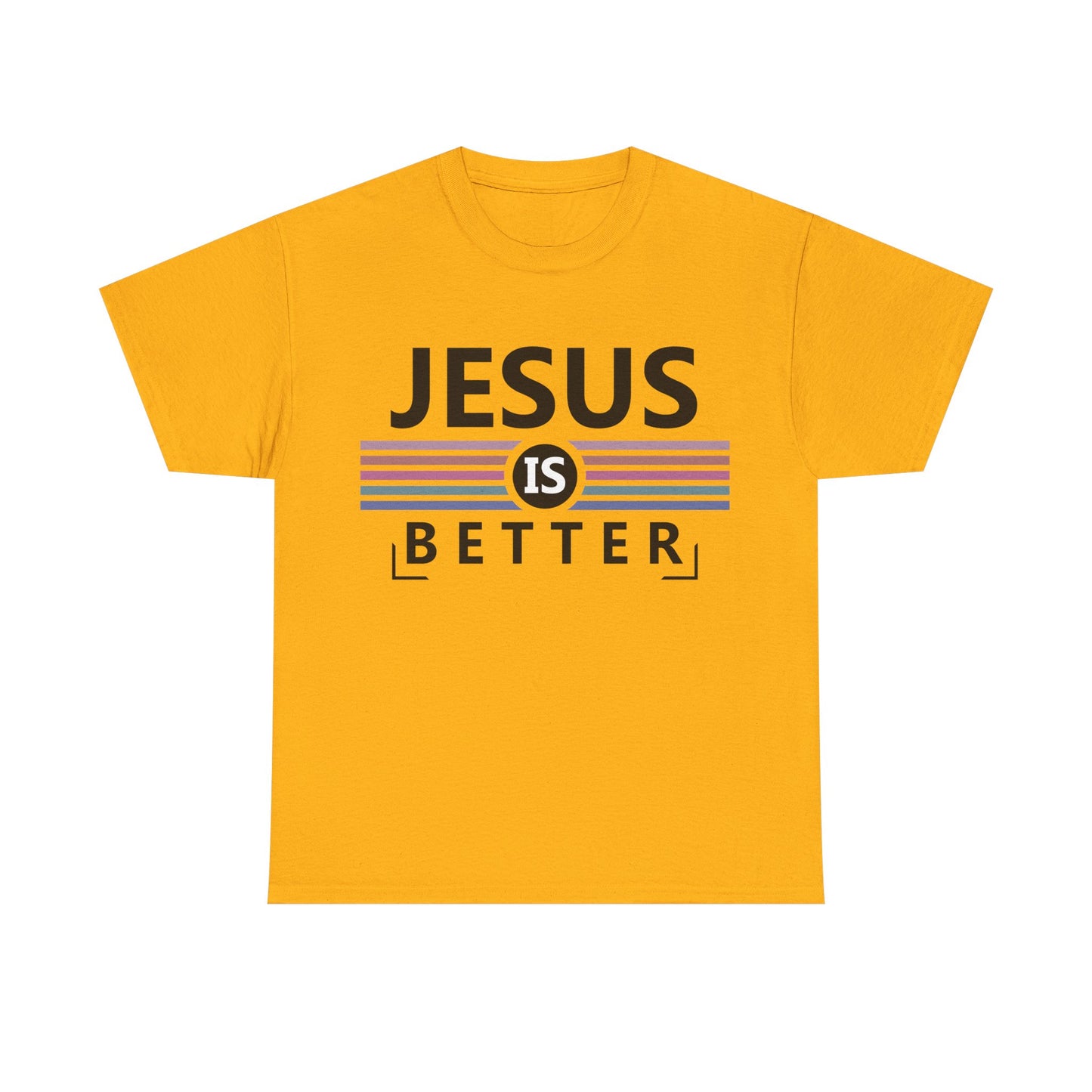 Jesus Is Better Unisex Heavy Cotton Tee - Faith-Based Apparel