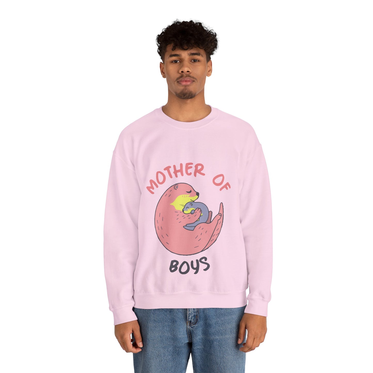 Mother of Boys Sweatshirt - Unisex Heavy Blend