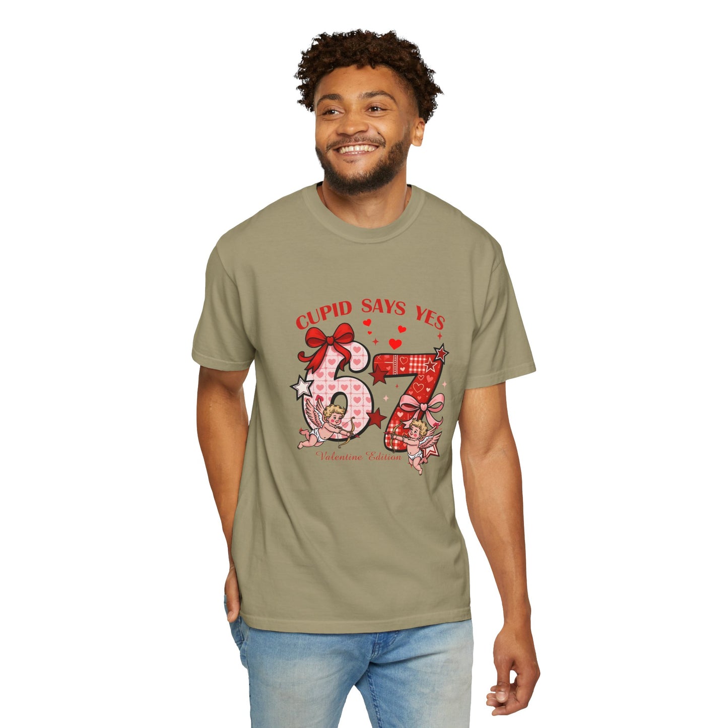 Valentine’s Cupid Says Yes 67 T-Shirt