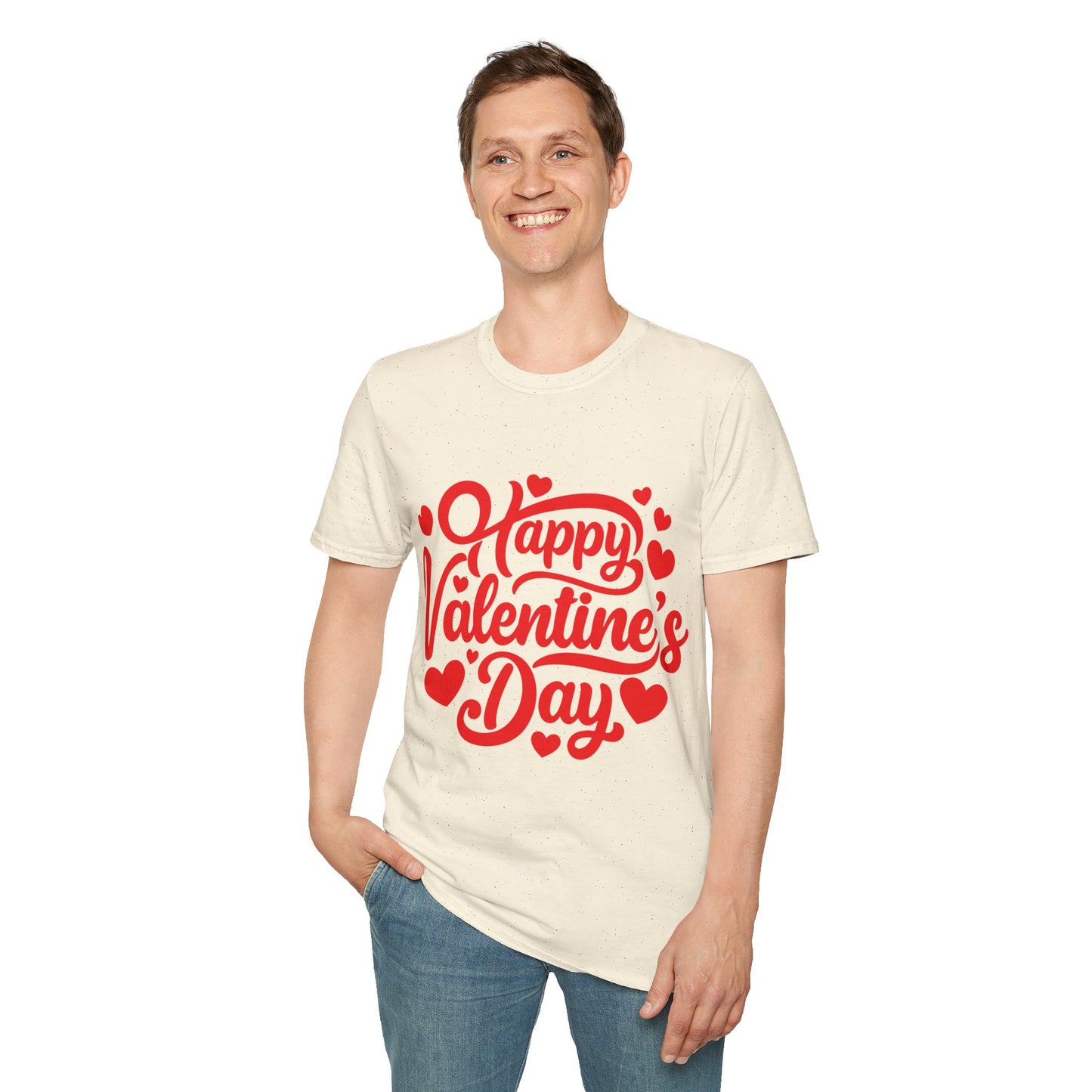 Unisex Softstyle T-Shirt - Happy Valentine's Day
